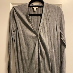 Sparkly-bordered cardigan